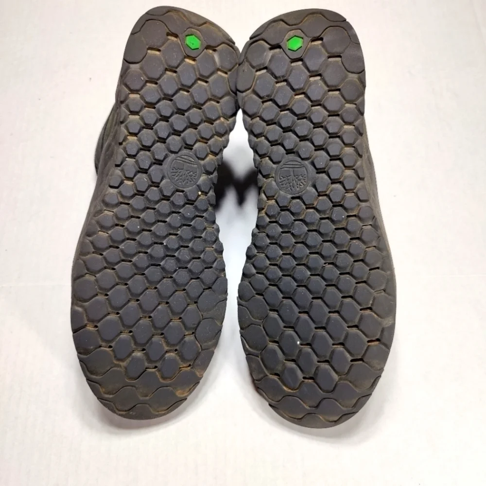 Timberland Solar Wave Black Nubuck Leather Boots Outdoor Men's Shoes Size 12
